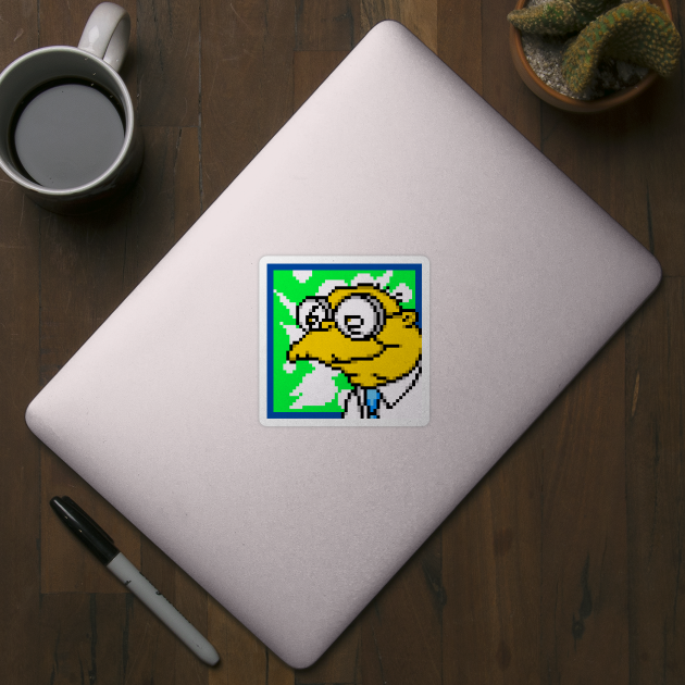 Hans Moleman Sprite by SpriteGuy95